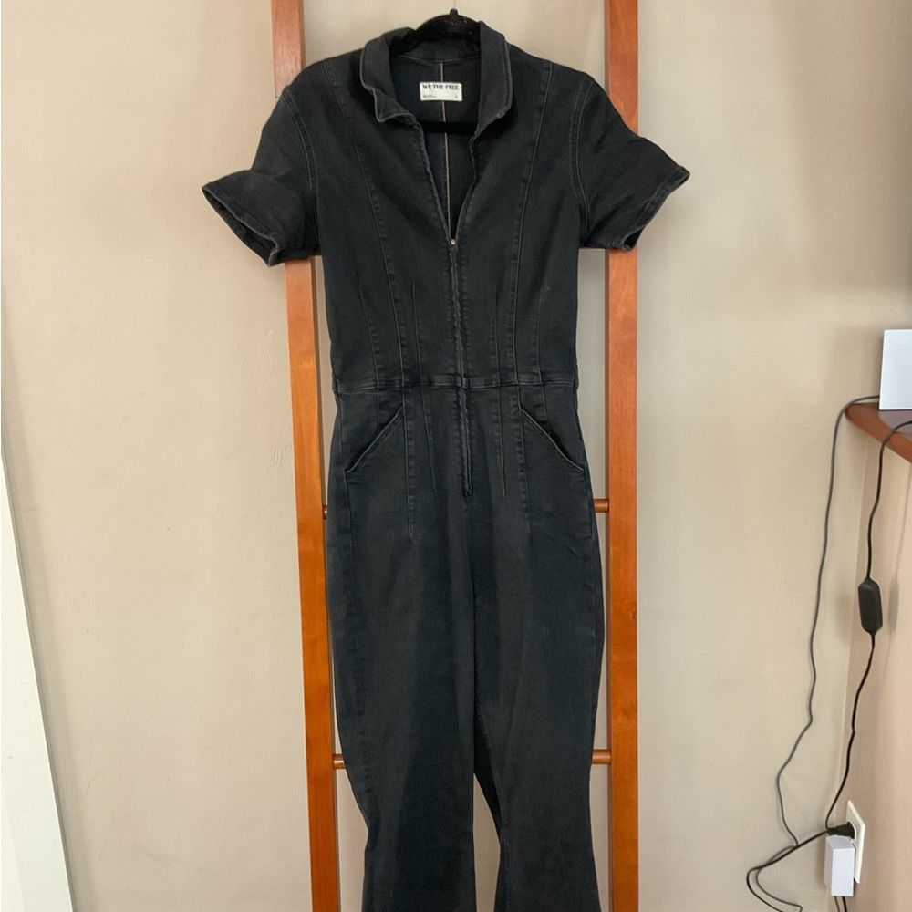 FP Movement by Free People Charcoal Jumpsuit